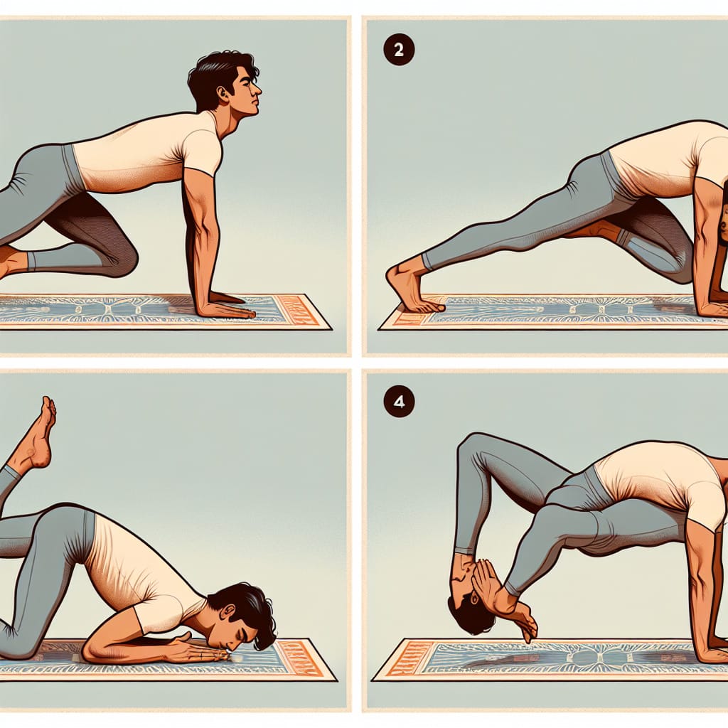 Modifications and Variations of the Half Frog Pose
