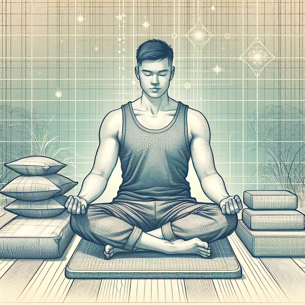 Simple Techniques to Sit Comfortably in Meditation Without Pain